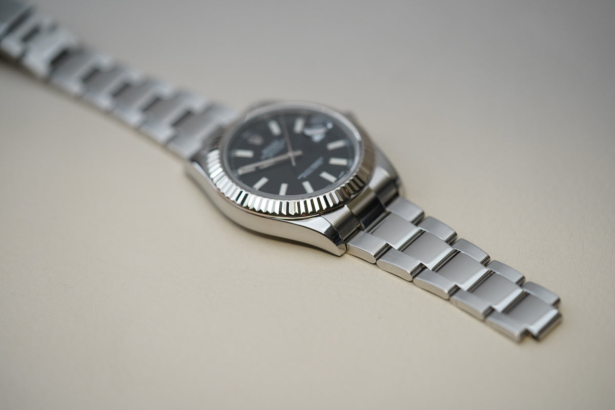 Rolex Datejust II Black Dial 116334