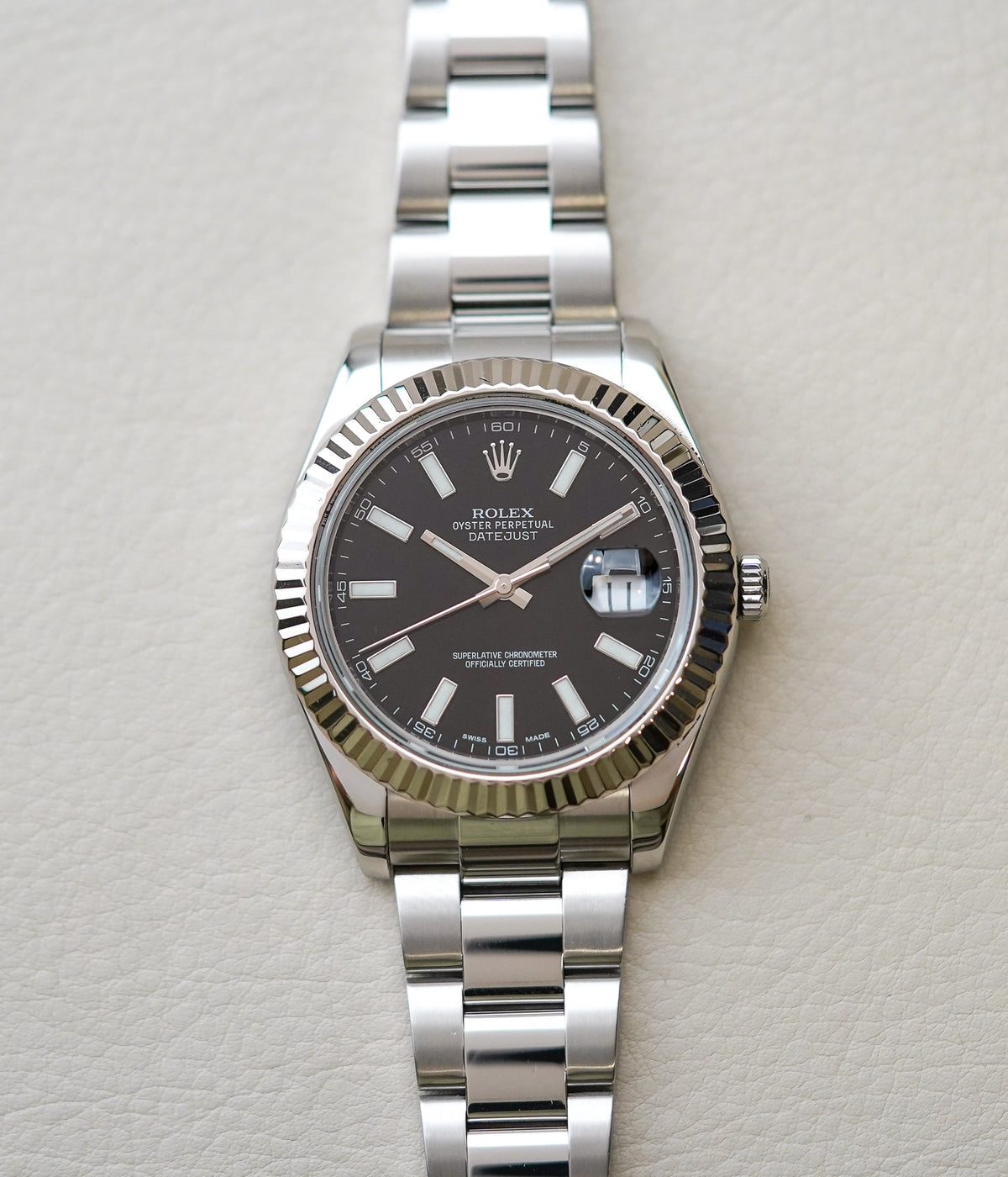 Rolex Datejust II Black Dial 116334