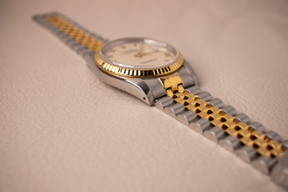 Rolex Datejust Ivory Roman Dial 16233
