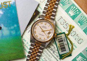 Rolex Datejust Pyramid Roman Dial 16233
