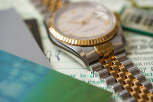 Rolex Datejust Pyramid Roman Dial 16233