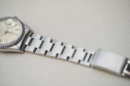 Rolex Datejust Silver Tropical Dial 16220