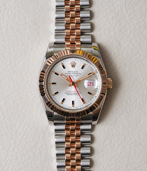 Rolex Datejust Turn-O-Graph 116261 Rose Gold Two Tone Jubilee