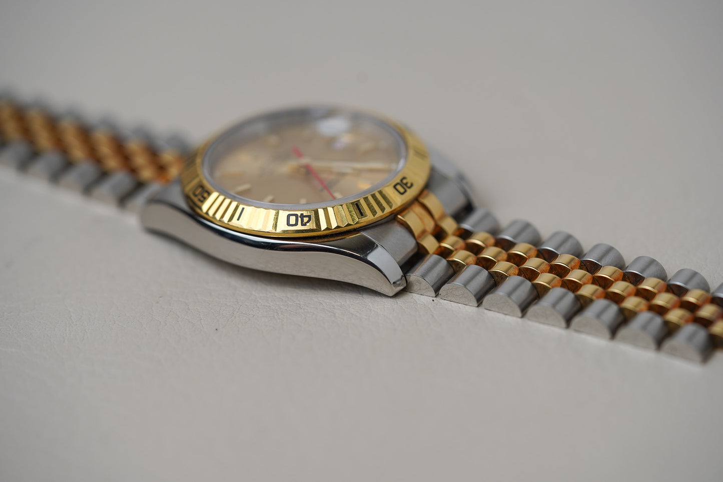 Rolex Datejust Turn-O-Graph 116263 Champagne Dial Jubilee
