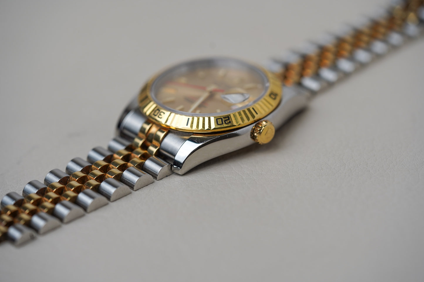 Rolex Datejust Turn-O-Graph 116263 Champagne Dial Jubilee