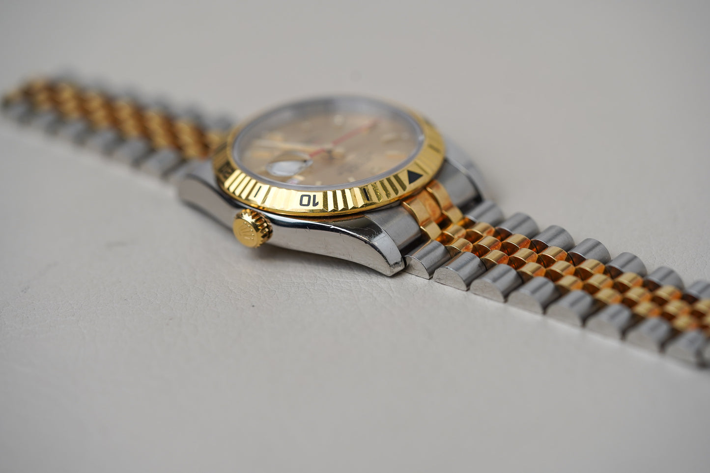 Rolex Datejust Turn-O-Graph 116263 Champagne Dial Jubilee