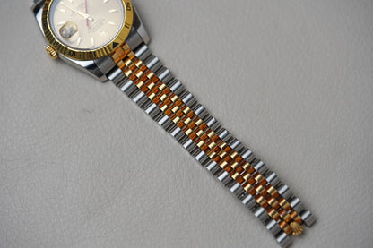 Rolex Datejust Turn-O-Graph 116263 Champagne Dial Jubilee