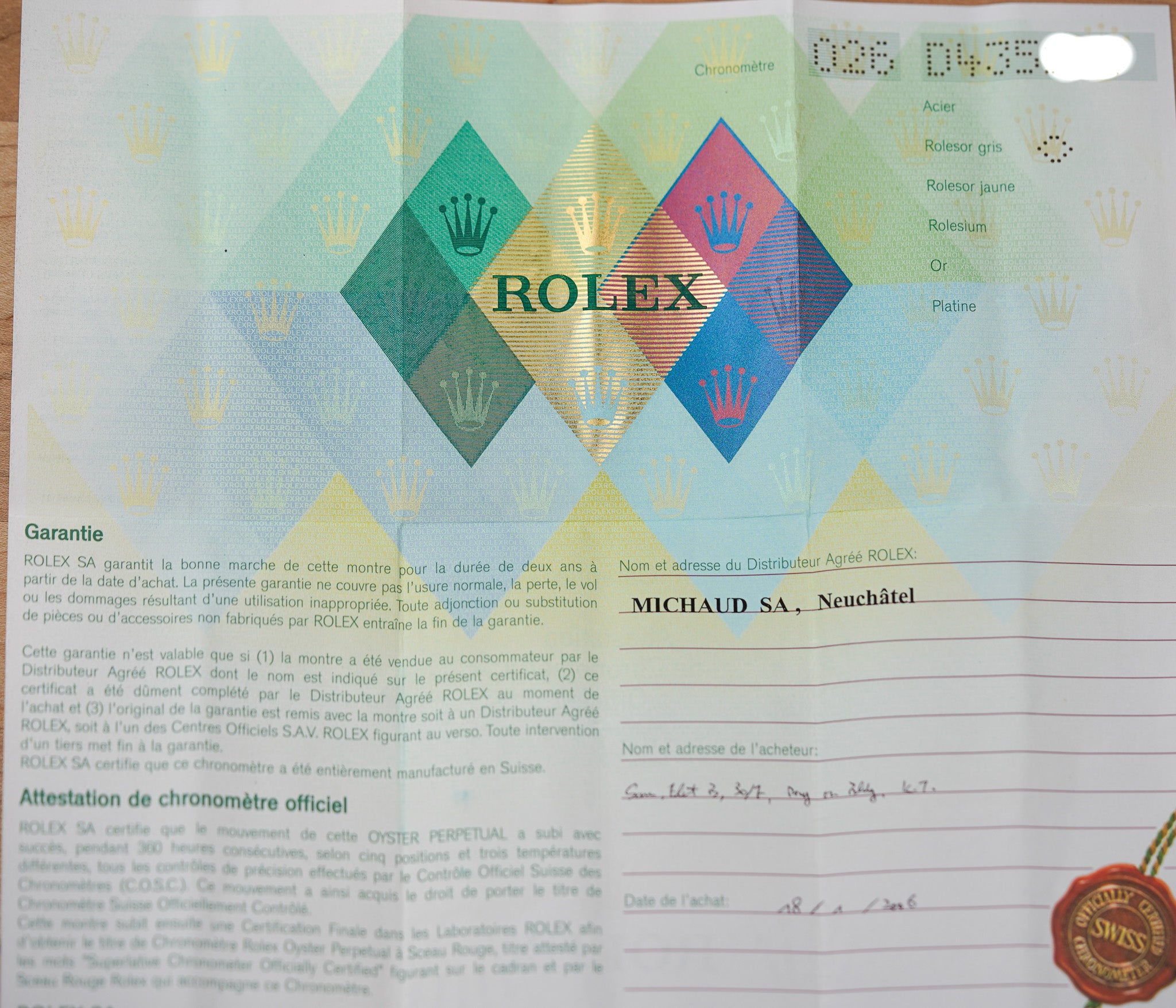 Rolex Datejust Turn-O-Graph 116264 Charcoal Dial