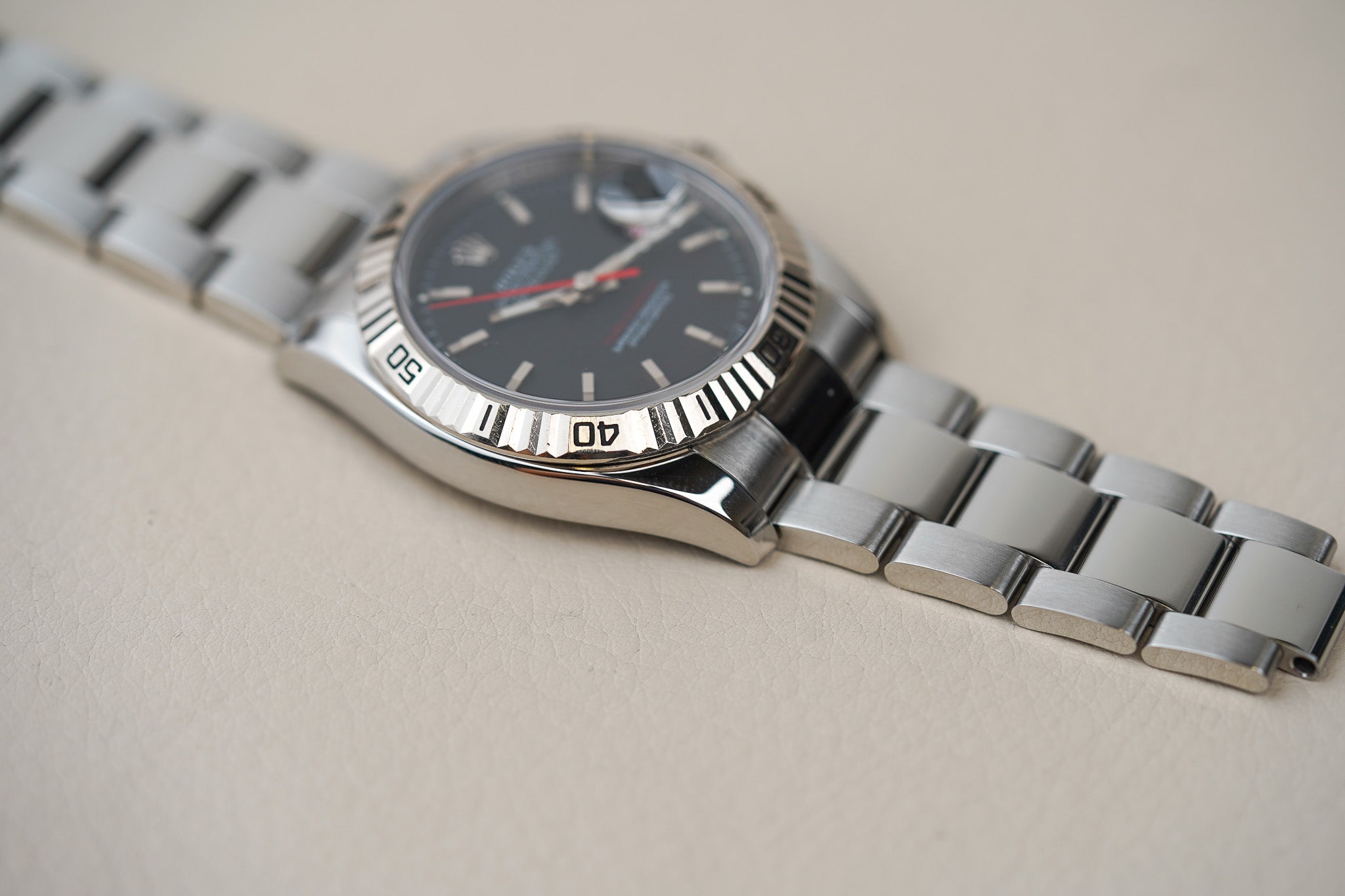 Rolex Datejust Turn-O-Graph 116264 Charcoal Dial