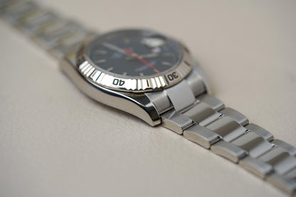 Rolex Datejust Turn-O-Graph 116264 Charcoal Scrambled
