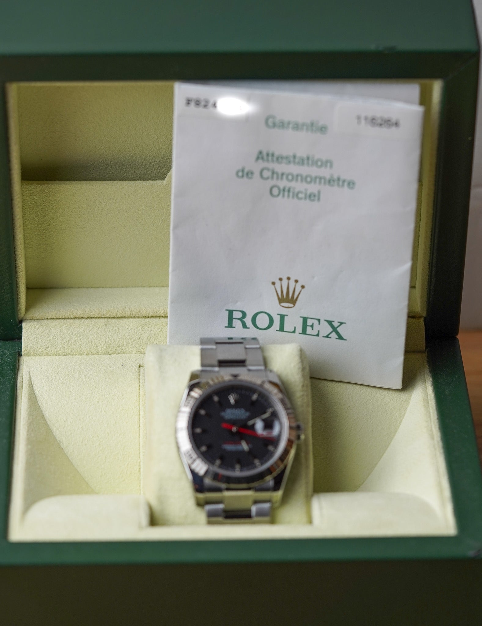 Rolex Datejust Turn-O-Graph 116264 Charcoal