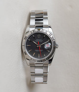 Rolex Datejust Turn-O-Graph 116264 Charcoal