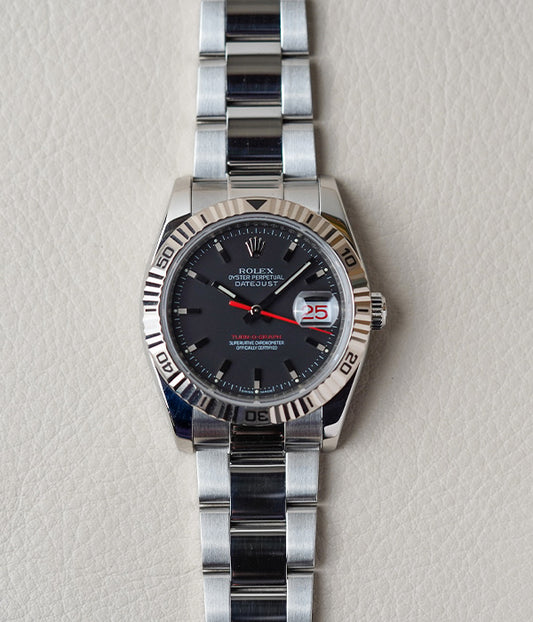 Rolex Datejust Turn-O-Graph 116264 Charcoal