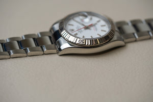 Rolex Datejust Turn-O-Graph 116264 White Dial