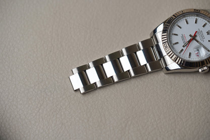 Rolex Datejust Turn-O-Graph 116264 White Dial