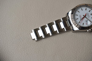 Rolex Datejust Turn-O-Graph 116264 White Dial