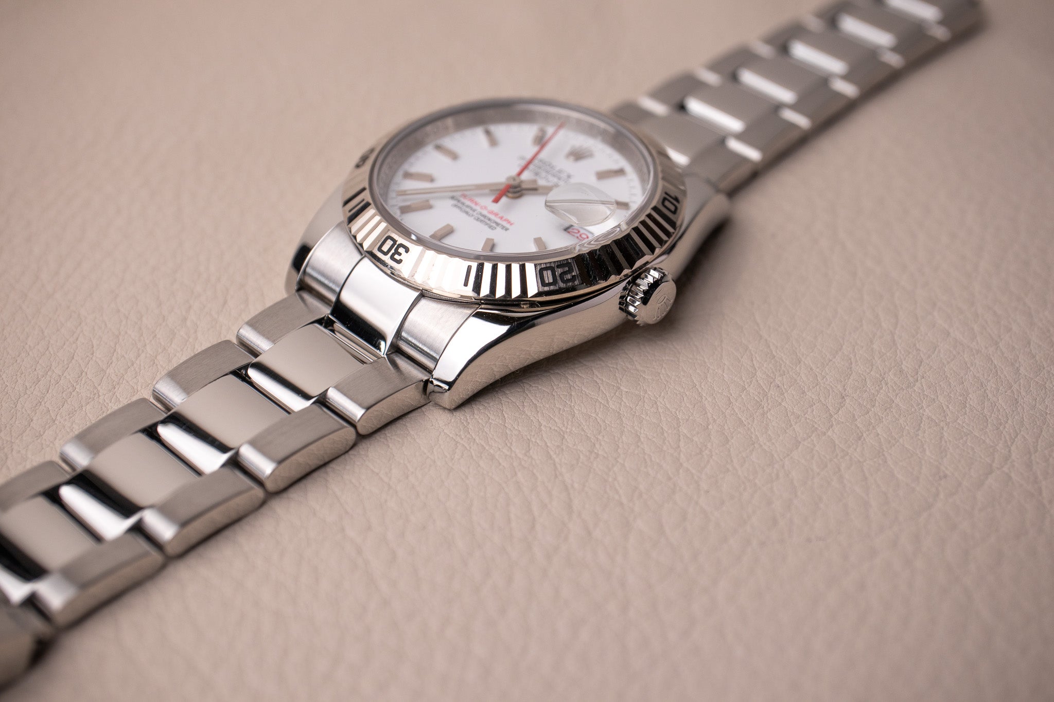 Rolex Datejust Turn-O-Graph 116264 White