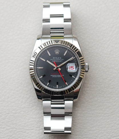 Rolex Datejust Turn-O-Graph Charcoal 116264