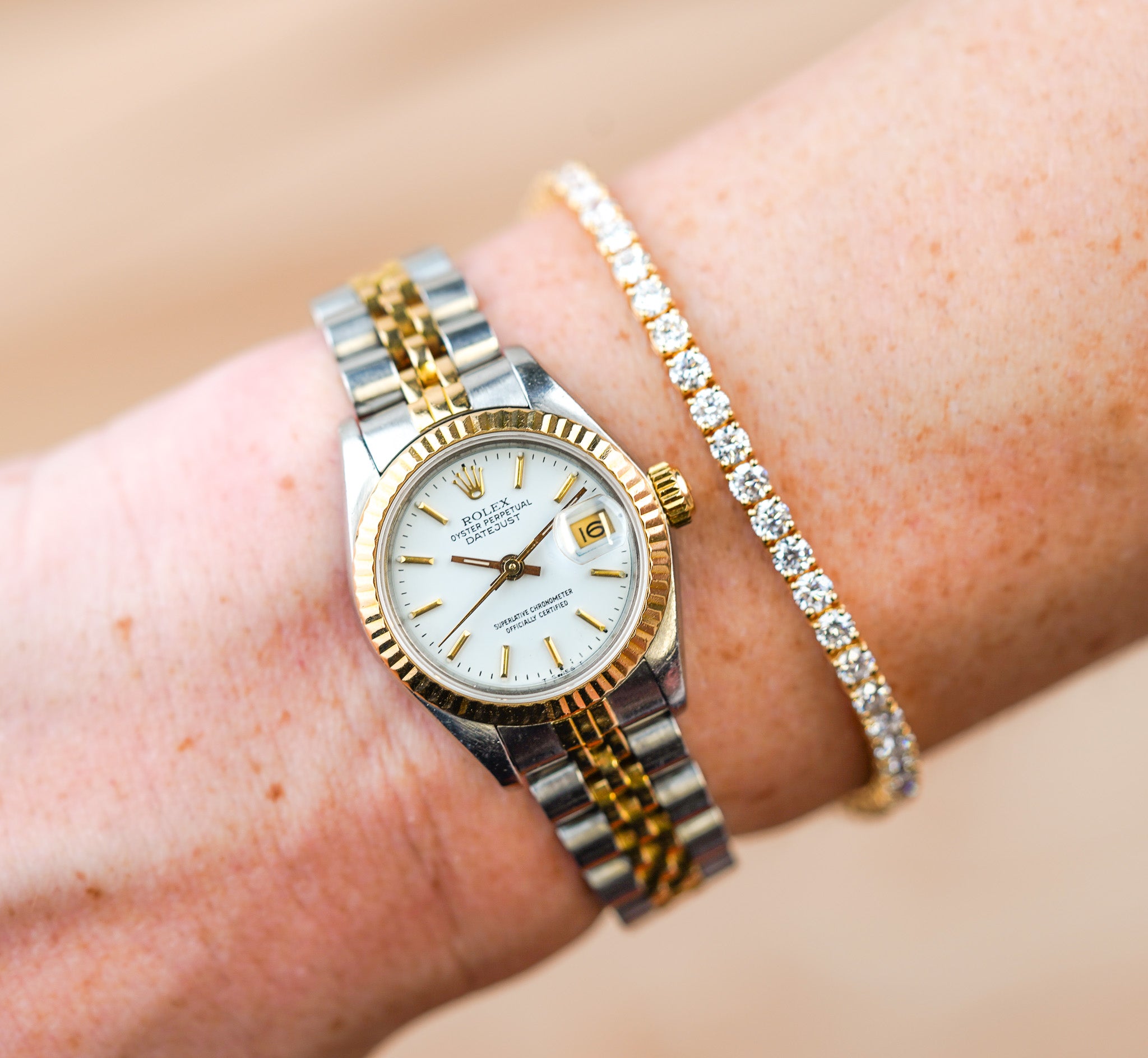 Rolex Datejust White Dial 69173 – Belmont Watches
