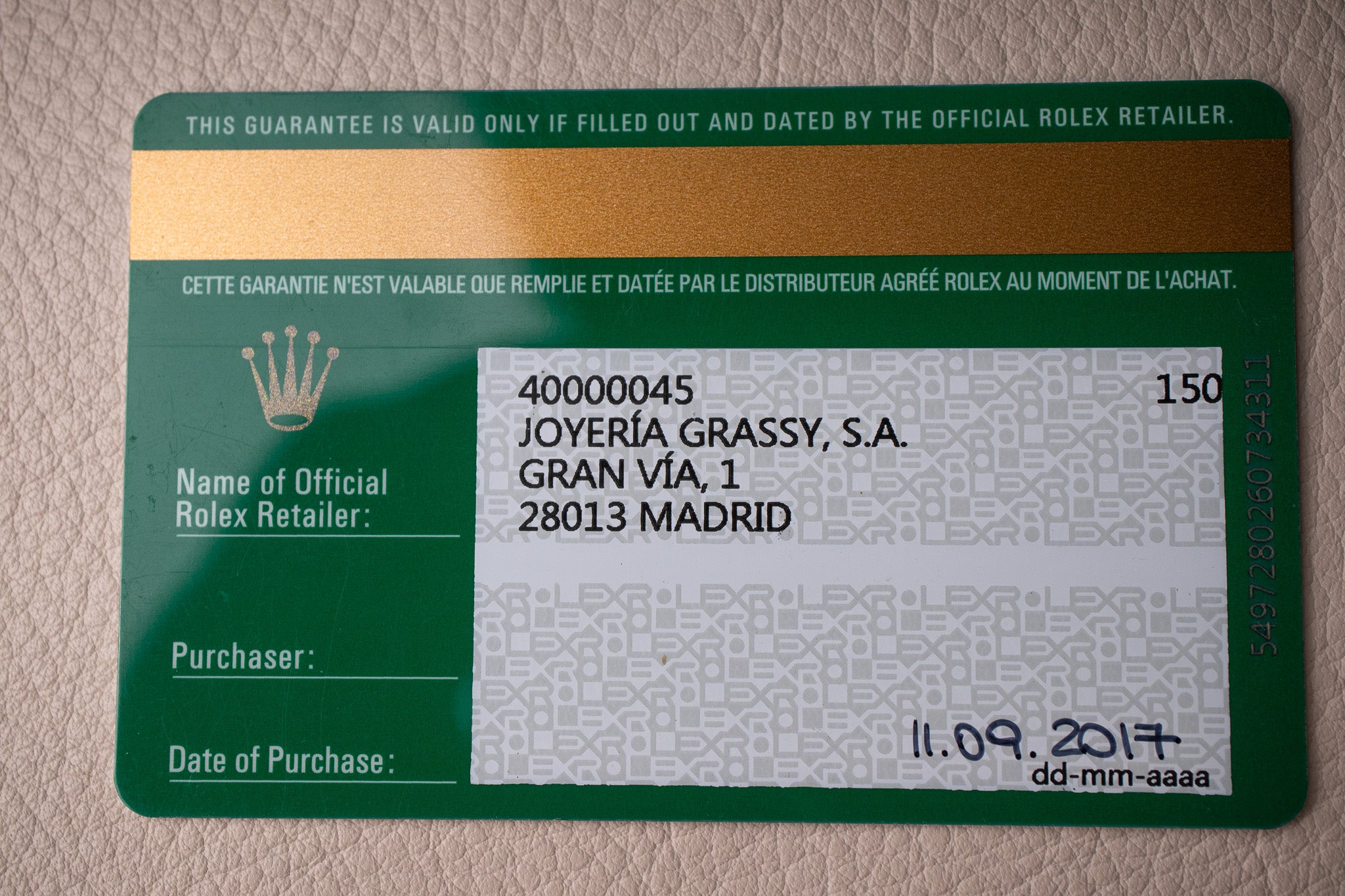 Rolex Serial Numbers – Belmont Watches