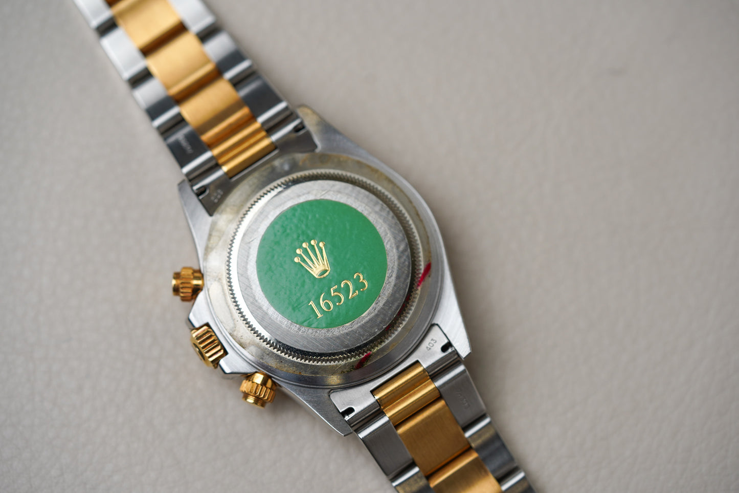 Rolex Daytona Two-Tone 'Zenith' 16523 Black Dial