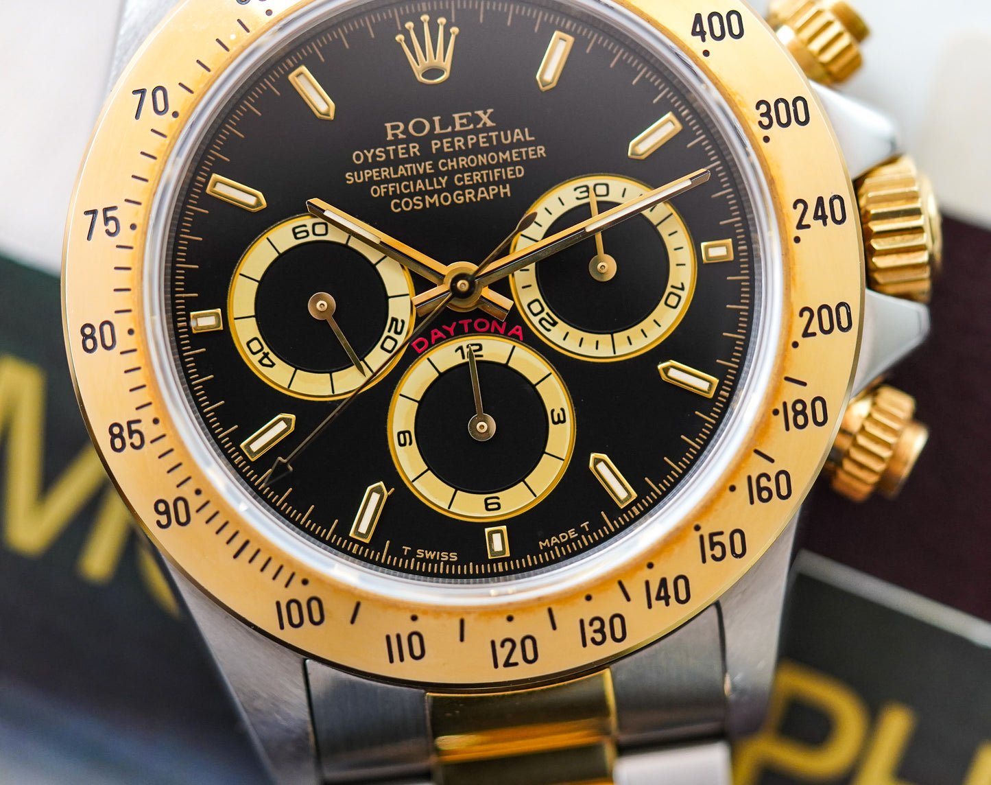 Rolex Daytona Two-Tone 'Zenith' 16523 Black Dial