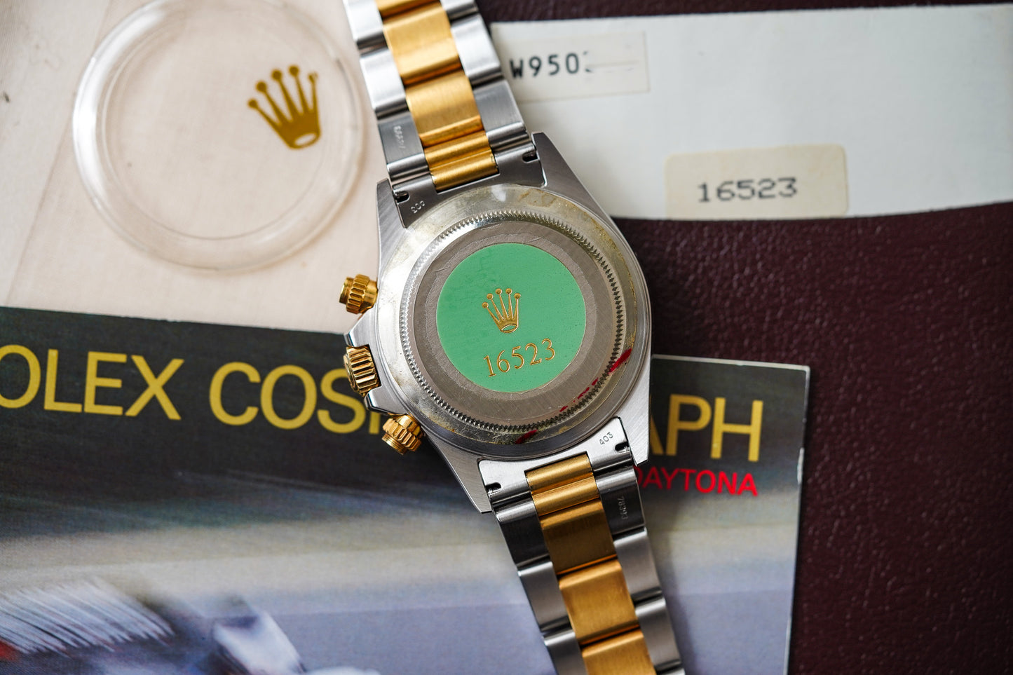 Rolex Daytona Two-Tone 'Zenith' 16523 Black Dial