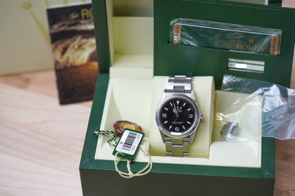 Rolex Explorer I 114270 Engraved Rehaut