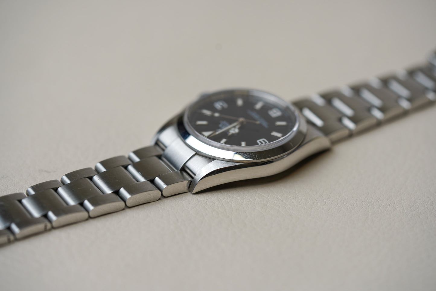 Rolex Explorer I 114270 Engraved Rehaut