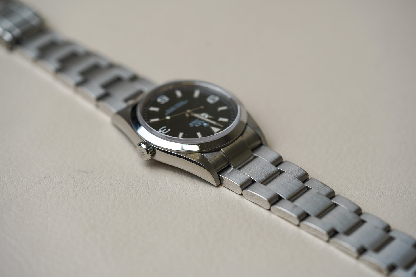 Rolex Explorer I 114270 Engraved Rehaut