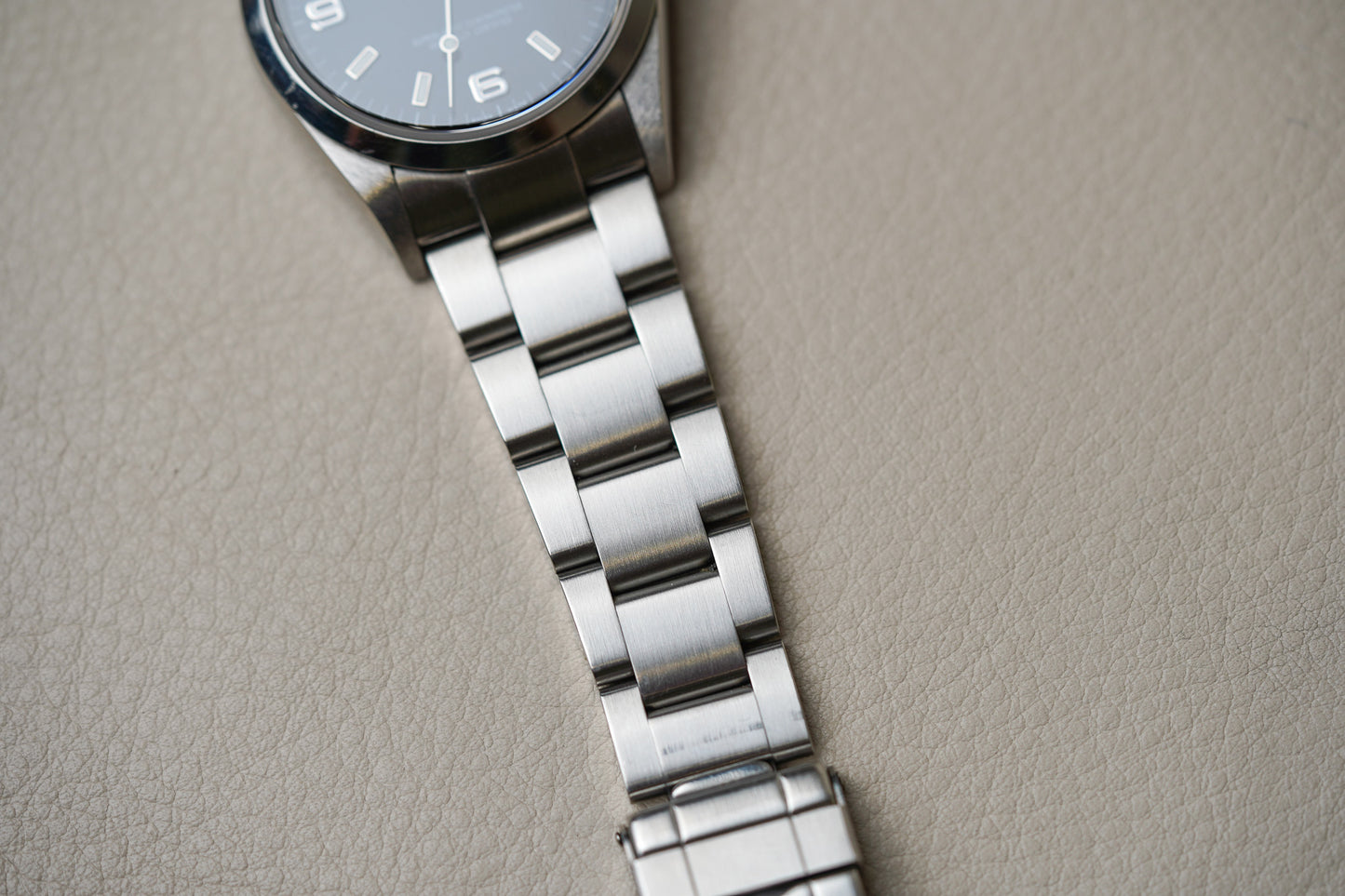 Rolex Explorer I 114270 Engraved Rehaut