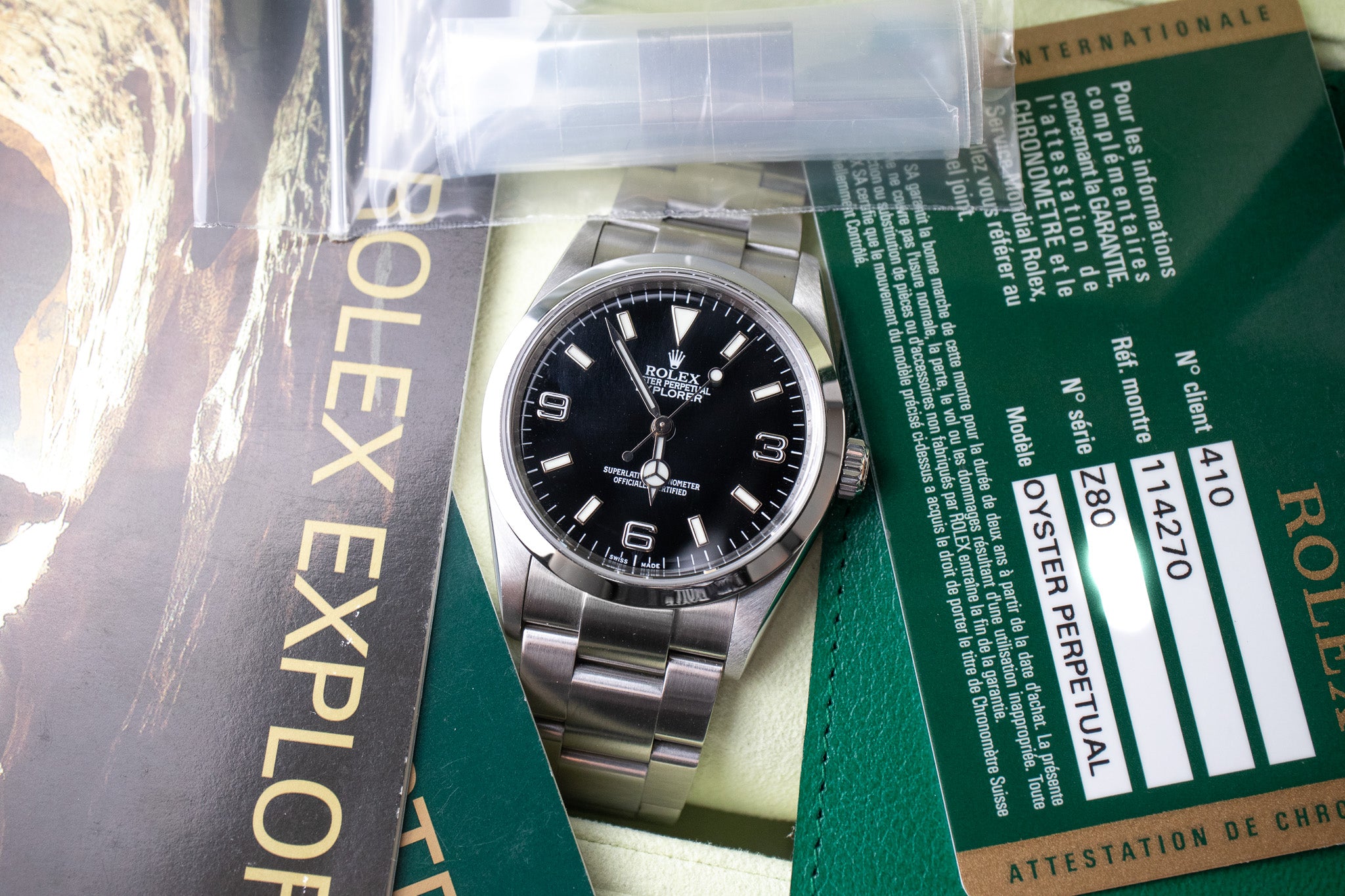 Rolex Explorer I 114270