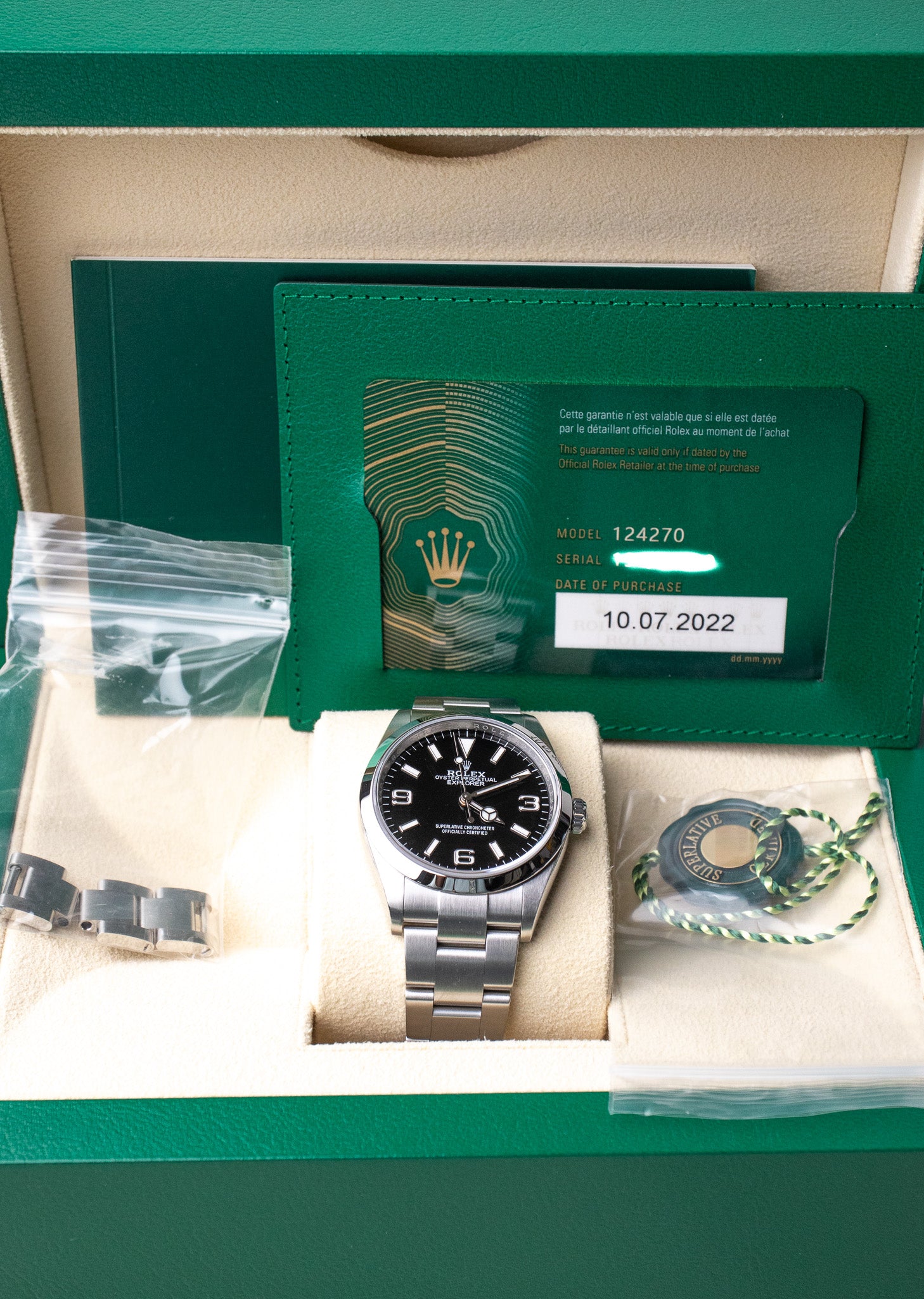 Rolex Explorer I 124270 – Belmont Watches