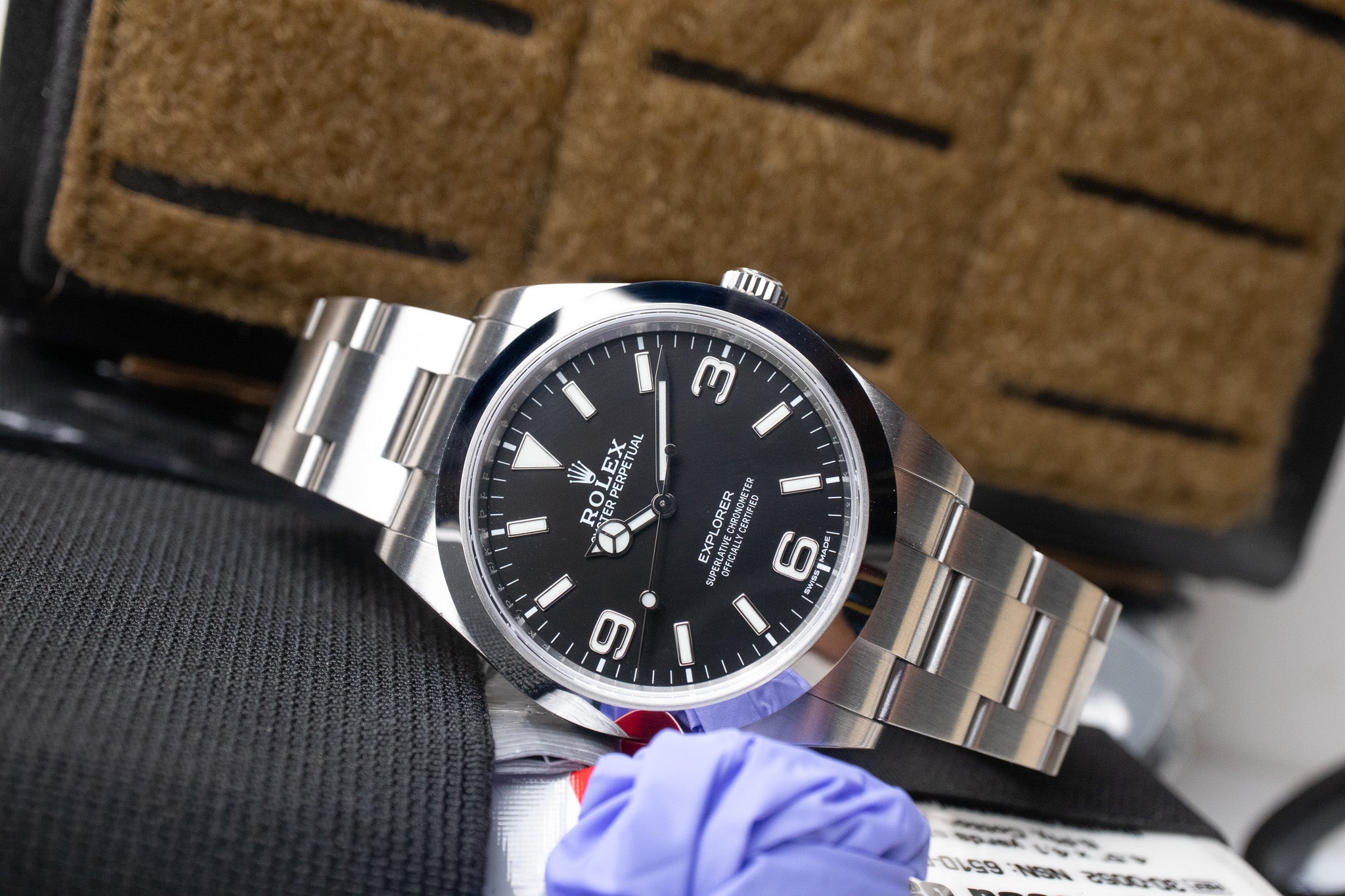 Rolex Explorer I 214270 MK2 Dial – Belmont Watches