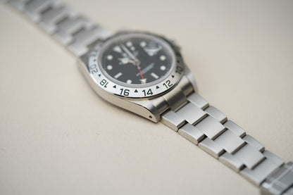 2002 Rolex Explorer II 16570 Black