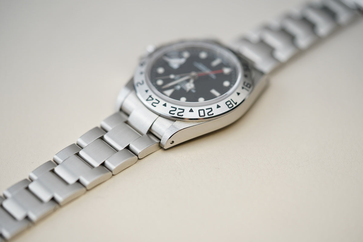2002 Rolex Explorer II 16570 Black