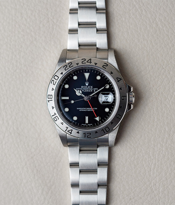 Rolex Explorer II 16570 Black Dial