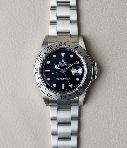 Rolex Explorer II 16570 Black Dial