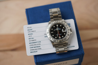 Rolex Explorer II 16570 Black Dial