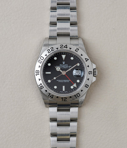 Rolex Explorer II 16570 Black Dial