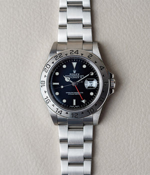Rolex Explorer II 16570 Black Dial