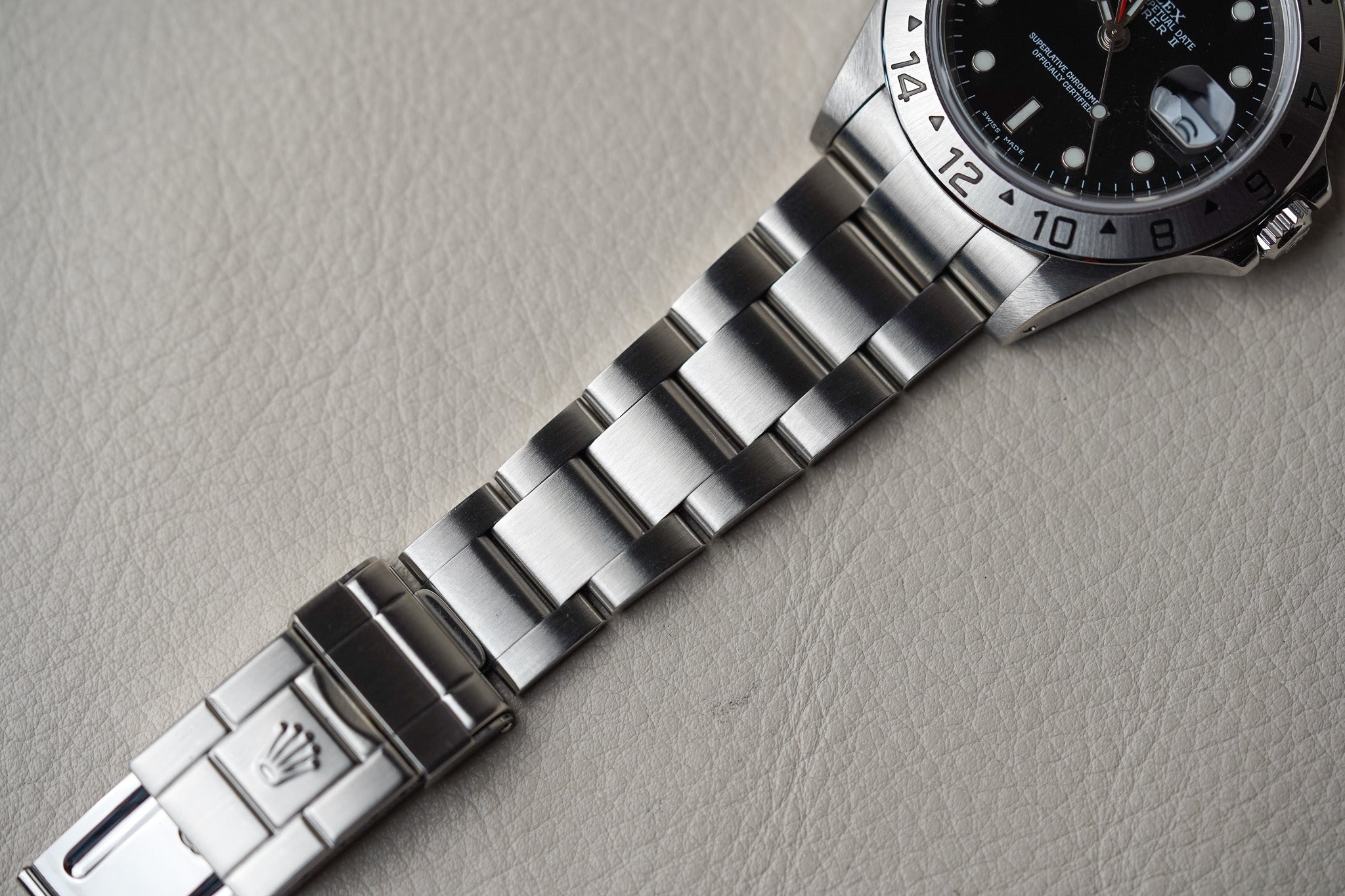 Rolex Explorer II 16570 Black Dial