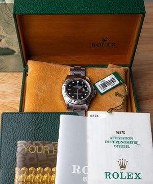 Rolex Explorer II 16570 Black