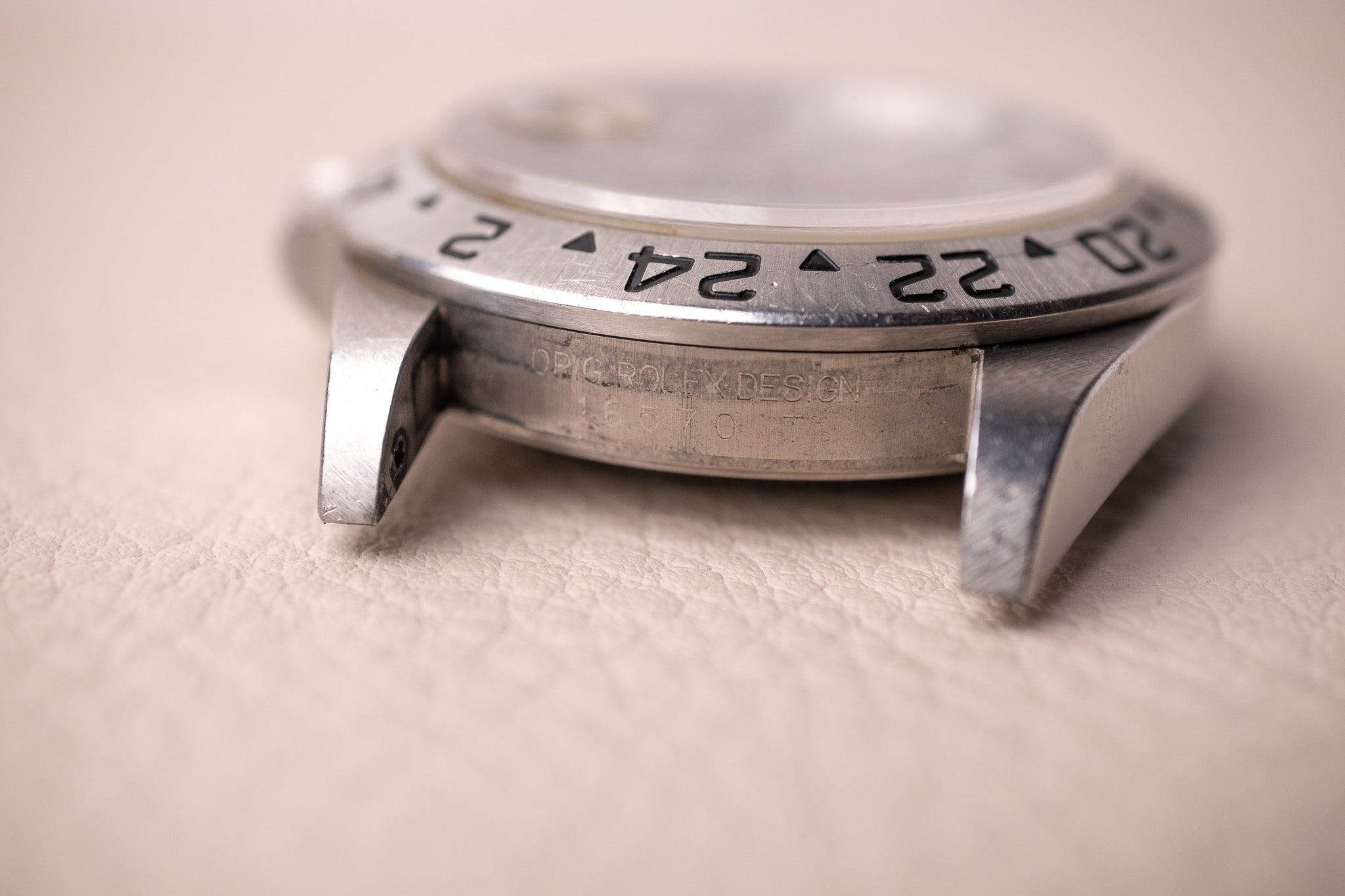 Rolex Explorer II 16570 Black 'Engraved Rehaut' – Belmont Watches