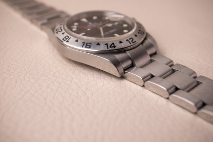Rolex Explorer II 16570 Black 'Engraved Rehaut'