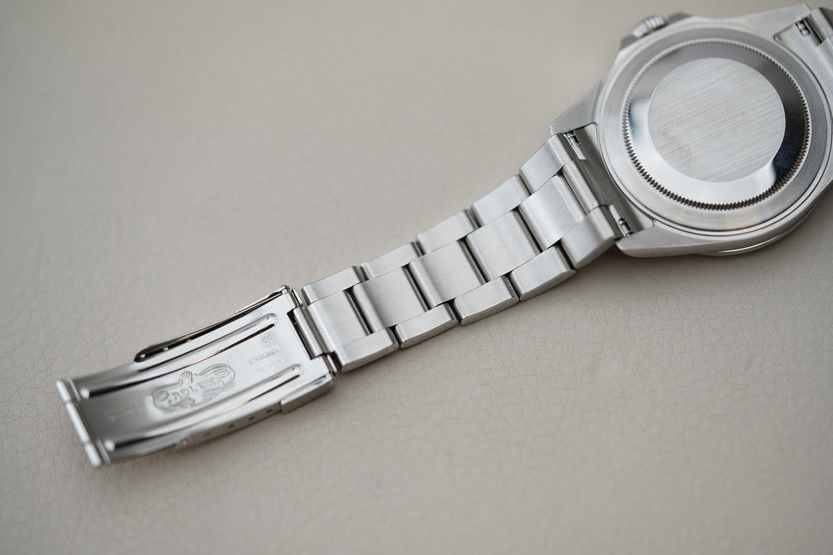 Rolex Explorer II 16570 Black 'Engraved Rehaut'