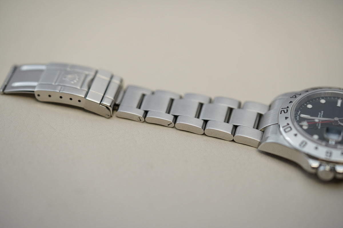 Rolex Explorer II 16570 Black 'Engraved Rehaut'