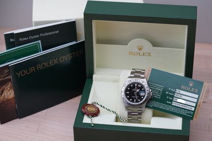 Rolex Explorer II 16570 Black 'Engraved'