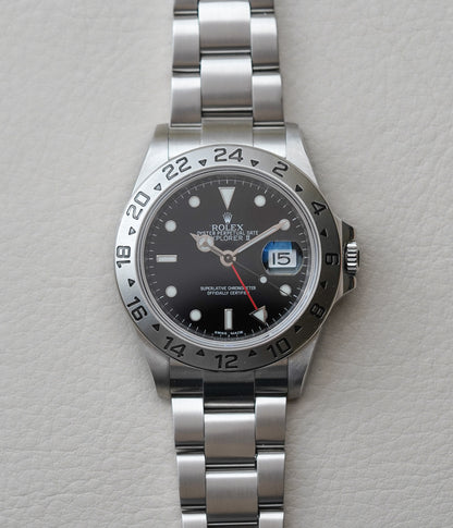 Rolex Explorer II 16570 Black 'Engraved'