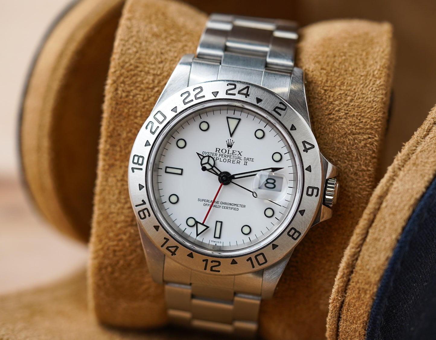 Rolex Explorer II 16570 Polar